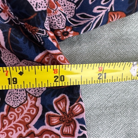 Anthropologie Sundry Floral Boho Cottagecore Button Down Long Sleeve Blouse S - Picture 6 of 8